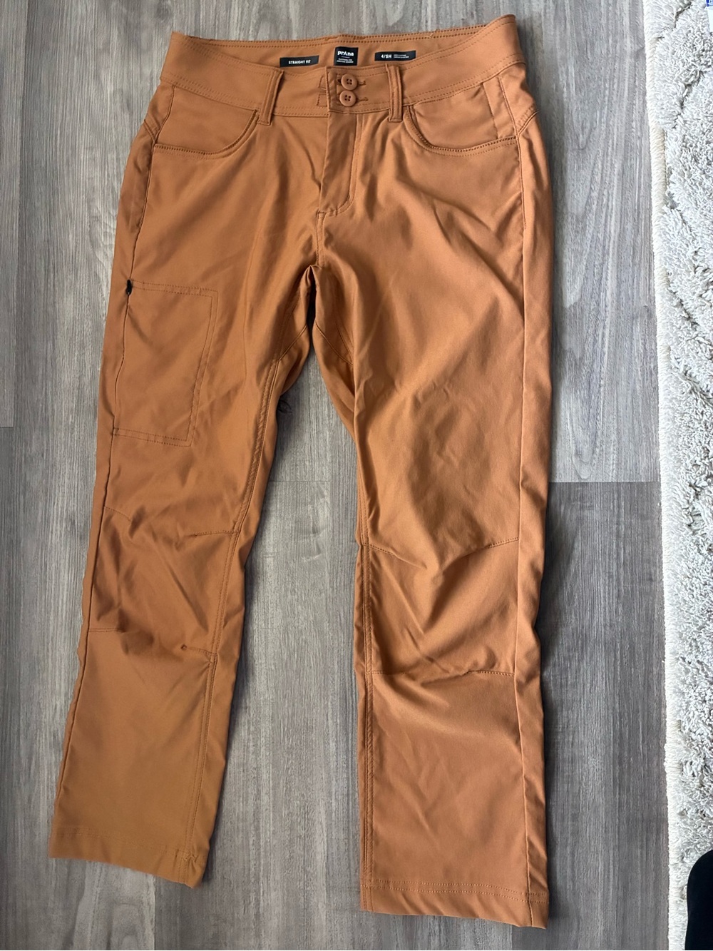 Prana HALLE STRIGHT PANT II 1971031 Earthbound color size 4 - Picture 2 of 5